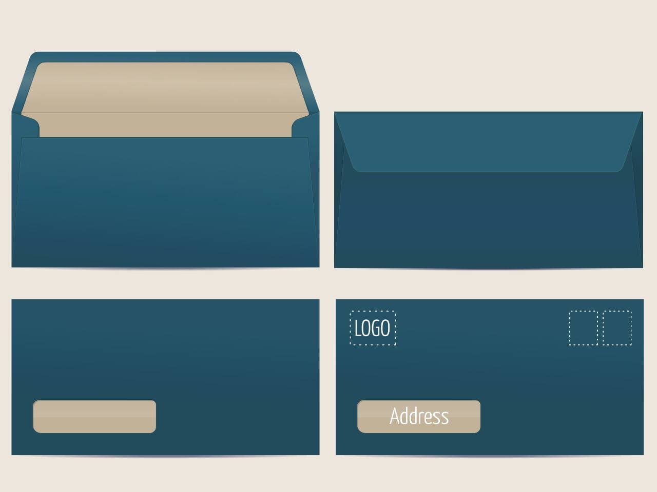 طباعة اظرف مخصصة - خدمات الطباعة المكتبية
